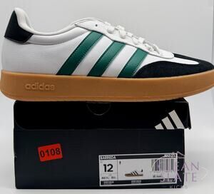 Adidas Barreda White/Green/Black Men's 12 NIB/NWT